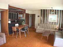 Hilltop interior at Eels Lake Cottages and Marina