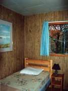 Hilltop bedroom 3 at Eels Lake Cottages and Marina