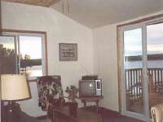 Lakeview cottage interior at Eels Lake Cottages and Marina