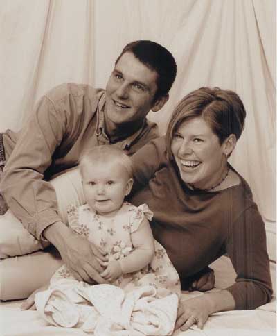 family portrait 2005- Jeff, Halle, and Carolyn