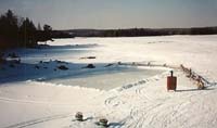 ice rink - Eels Lake